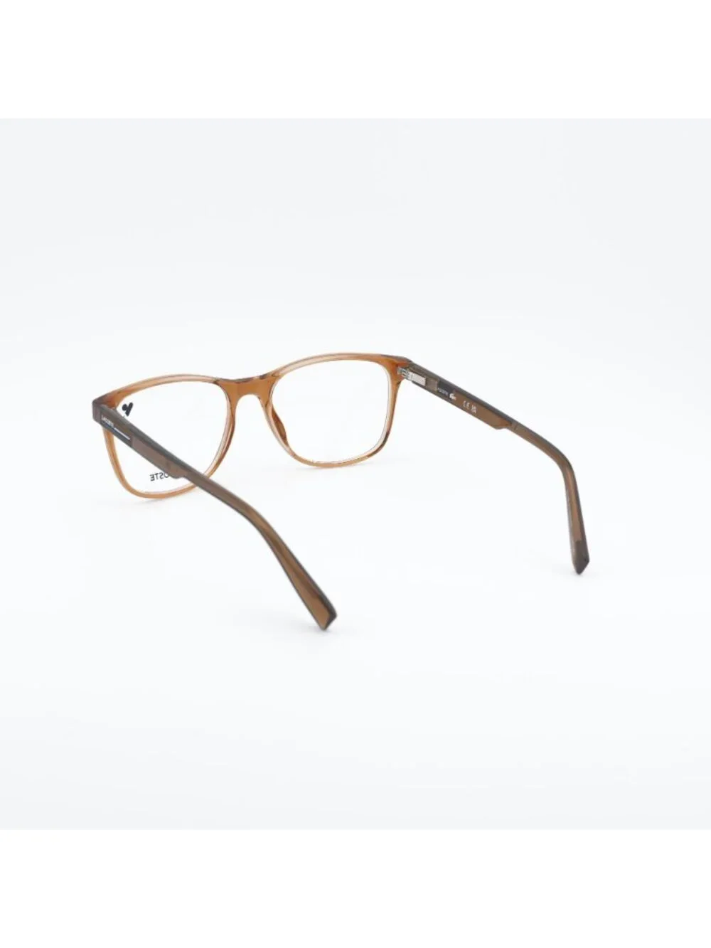 Lacoste L2979 N 210 Eyeglasses Transparent Brown 54mm Square Frame